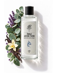 Rebul Azure Noir EDC Kolonya 250 ml Cam Şişe