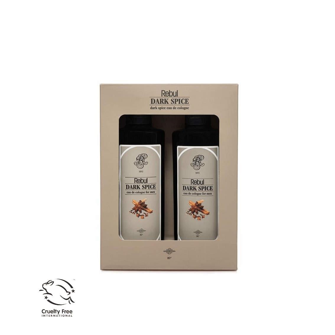 Rebul Dark Spice Edc Kolonya 250 ML 2'li Set