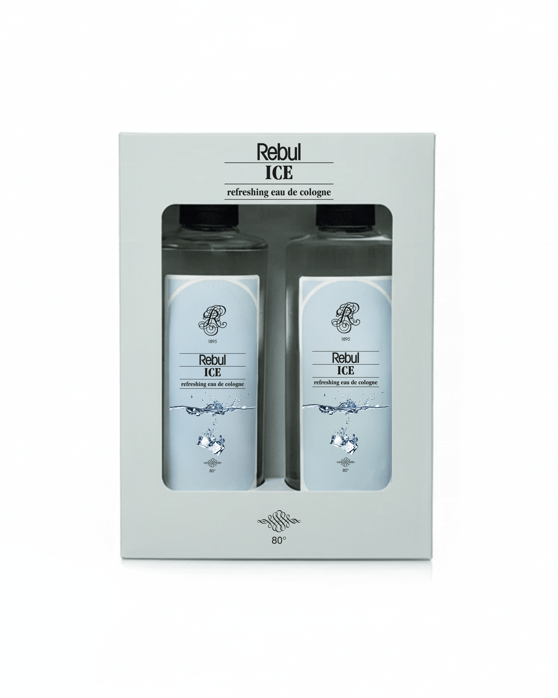 Rebul Ice EDC Kolonya 250 ml 2'li Set