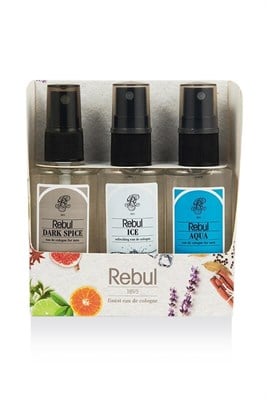 REBUL DARK SPICE/ICE/AQUA 3'LU 50 ML KOLONYA SETİ