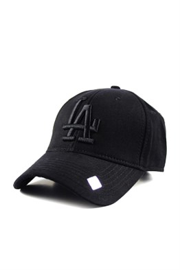 Siyah LA Los Angeles Yankees Kep Şapka 