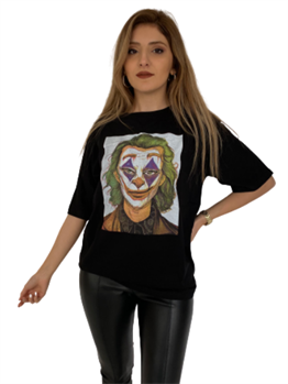 Unisex Siyah Joker Tişört