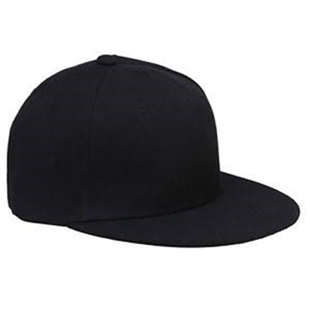 Siyah Hip-Hop Snapback Cap şapka Modeli