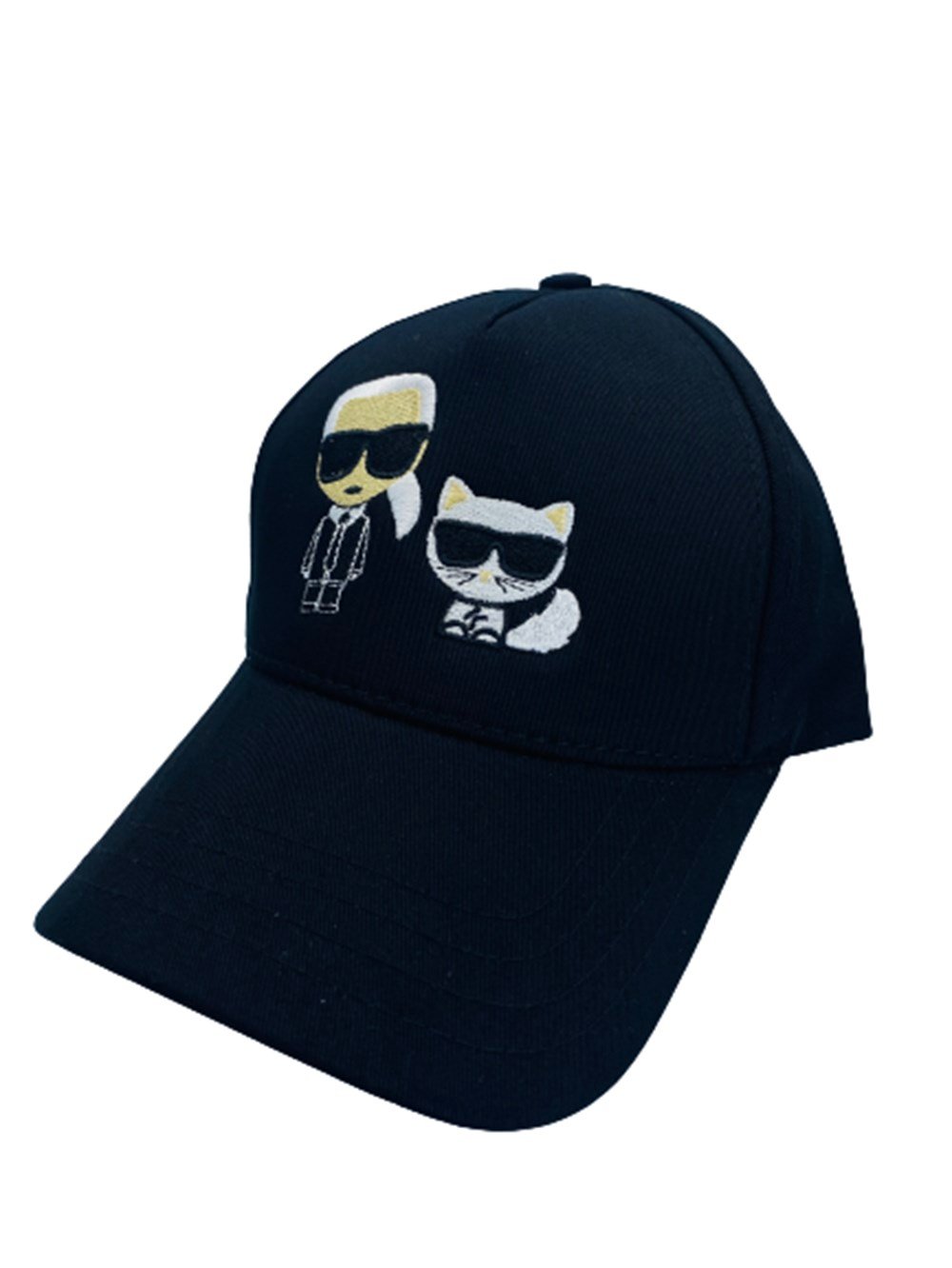 Siyah Unisex Karl Lagerfeld Beyzbol Şapka