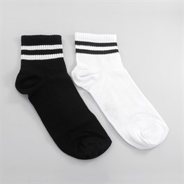 Desenli Çorap Modeli