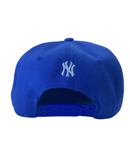 Unisex Mavi Hiphop Snapback New York Yankees Cap