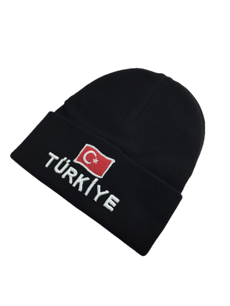Türk Bayraklı Bere