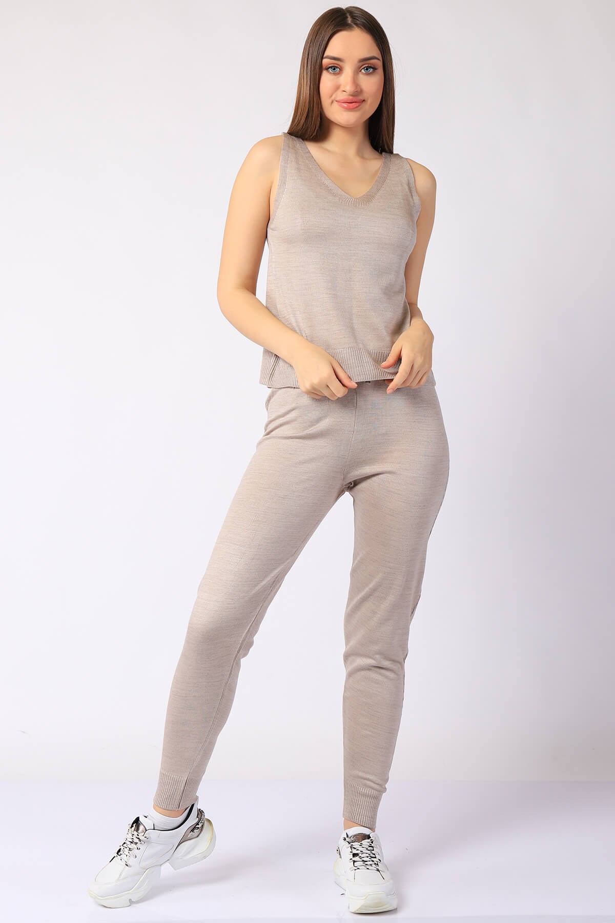   Triko 3lü Takım 32818 TAŞ  Triko 3lü Takım 32818 TAŞ