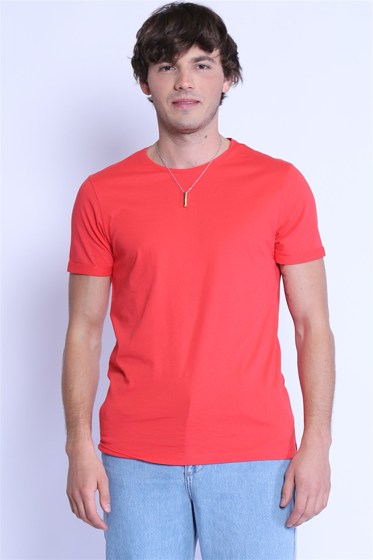 Erkek   Bisiklet Yaka Tshirt Ets 1828 ab K.GÜLErkek   Bisiklet Yaka Tshirt Ets 1828 ab K.GÜL