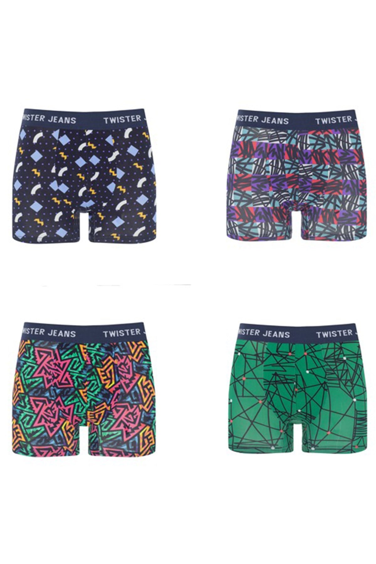 Erkek  Boxer 4 lü boxer multi MULTI COLORErkek  Boxer 4 lü boxer multi MULTI COLOR