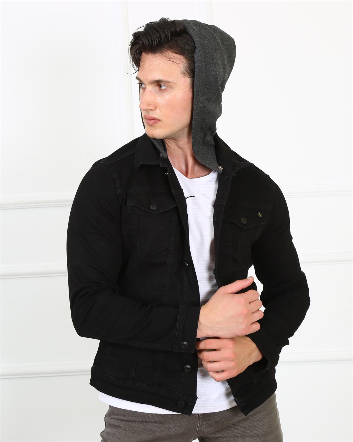 Erkek  Ceket Jack j09-02 kpşn BlackErkek  Ceket Jack j09-02 kpşn Black