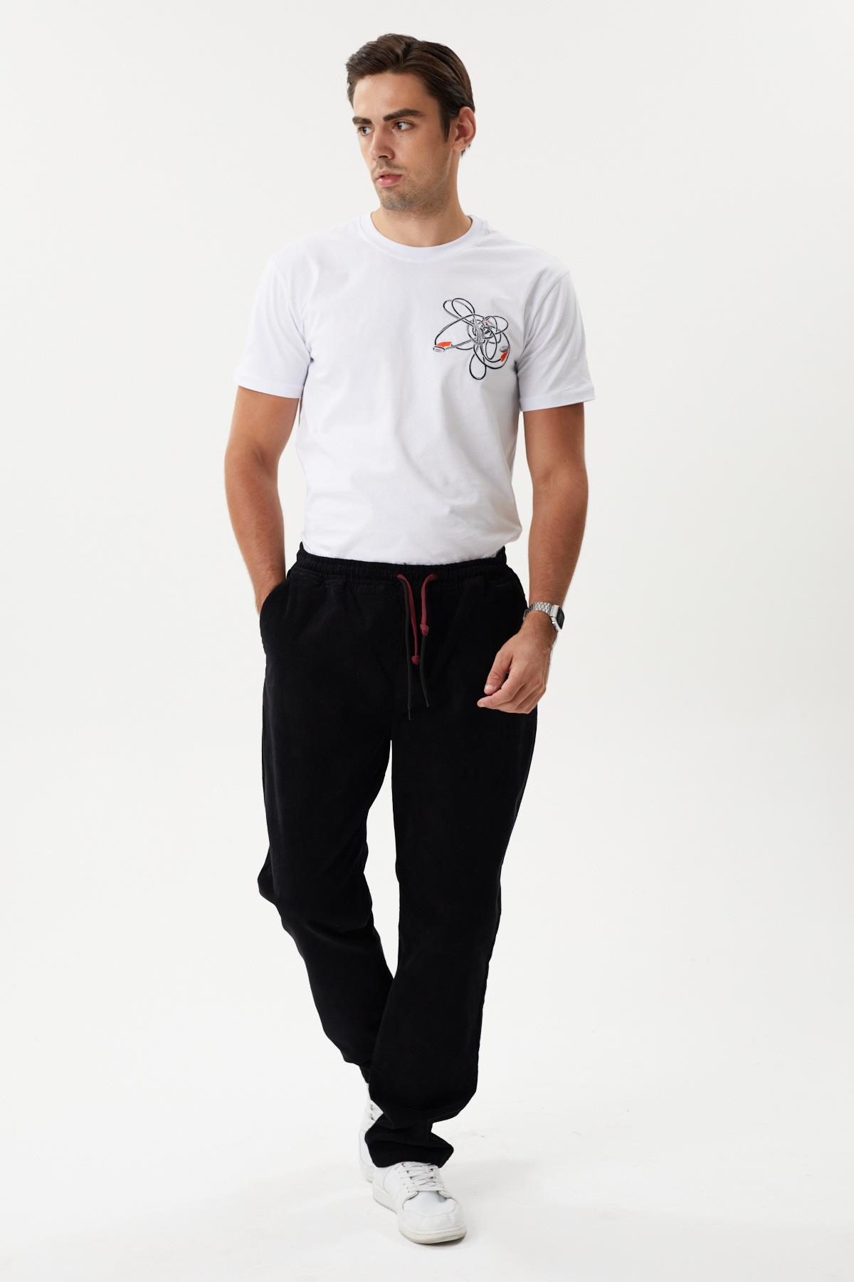 Erkek    Pantolon Theo 712-01 SiyahErkek    Pantolon Theo 712-01 Siyah