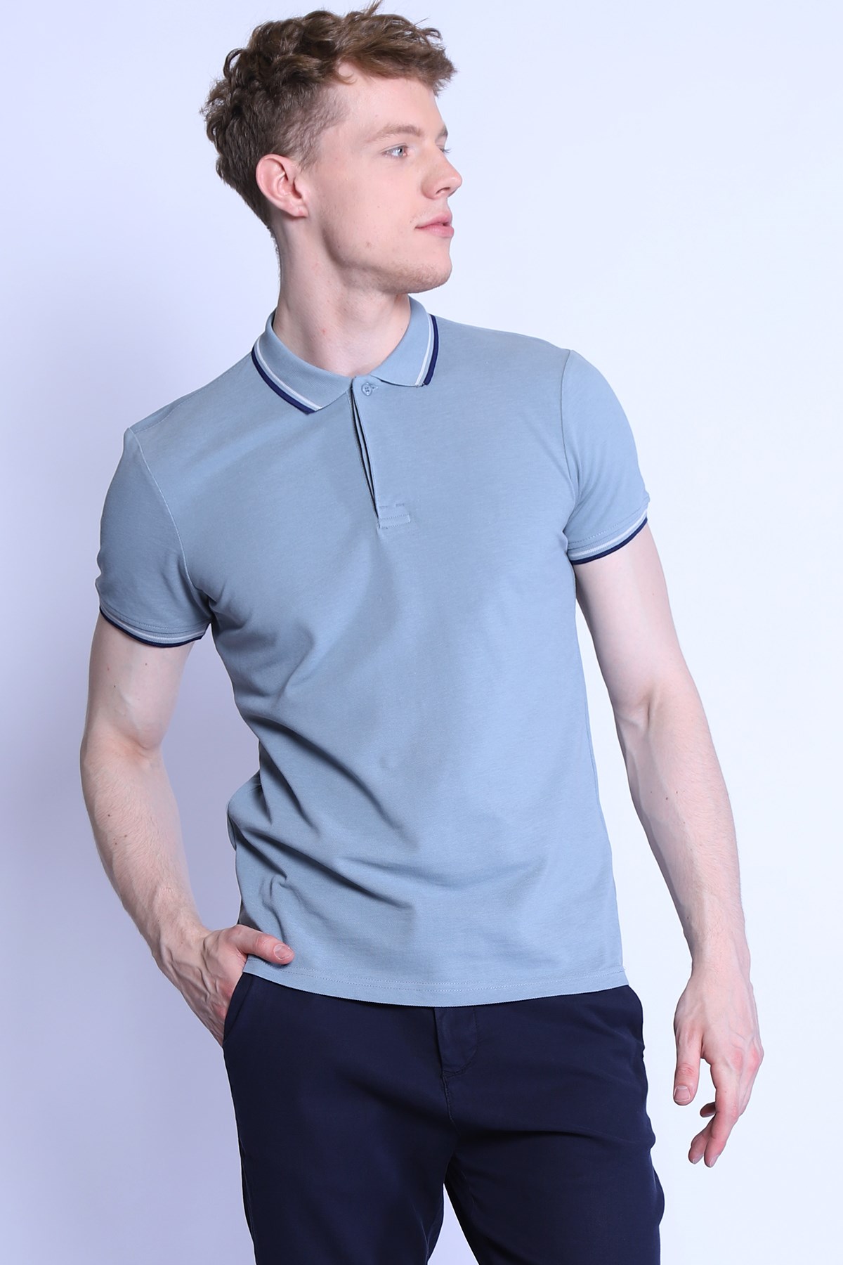 Erkek   Polo Yaka Tshirt Ets 2151 ab LODOSErkek   Polo Yaka Tshirt Ets 2151 ab LODOS