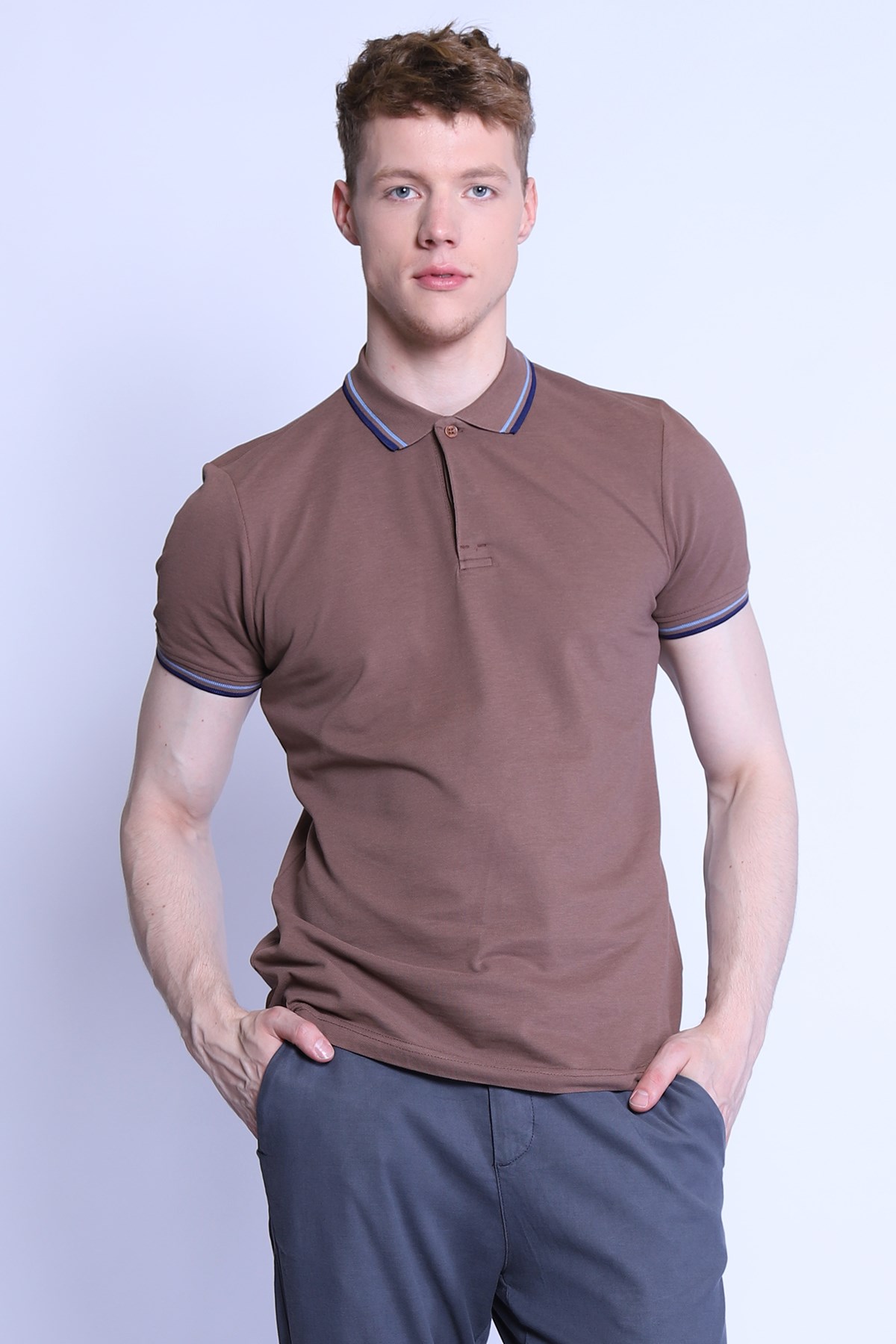 Erkek   Polo Yaka Tshirt Ets 2151 ab MOKKAErkek   Polo Yaka Tshirt Ets 2151 ab MOKKA