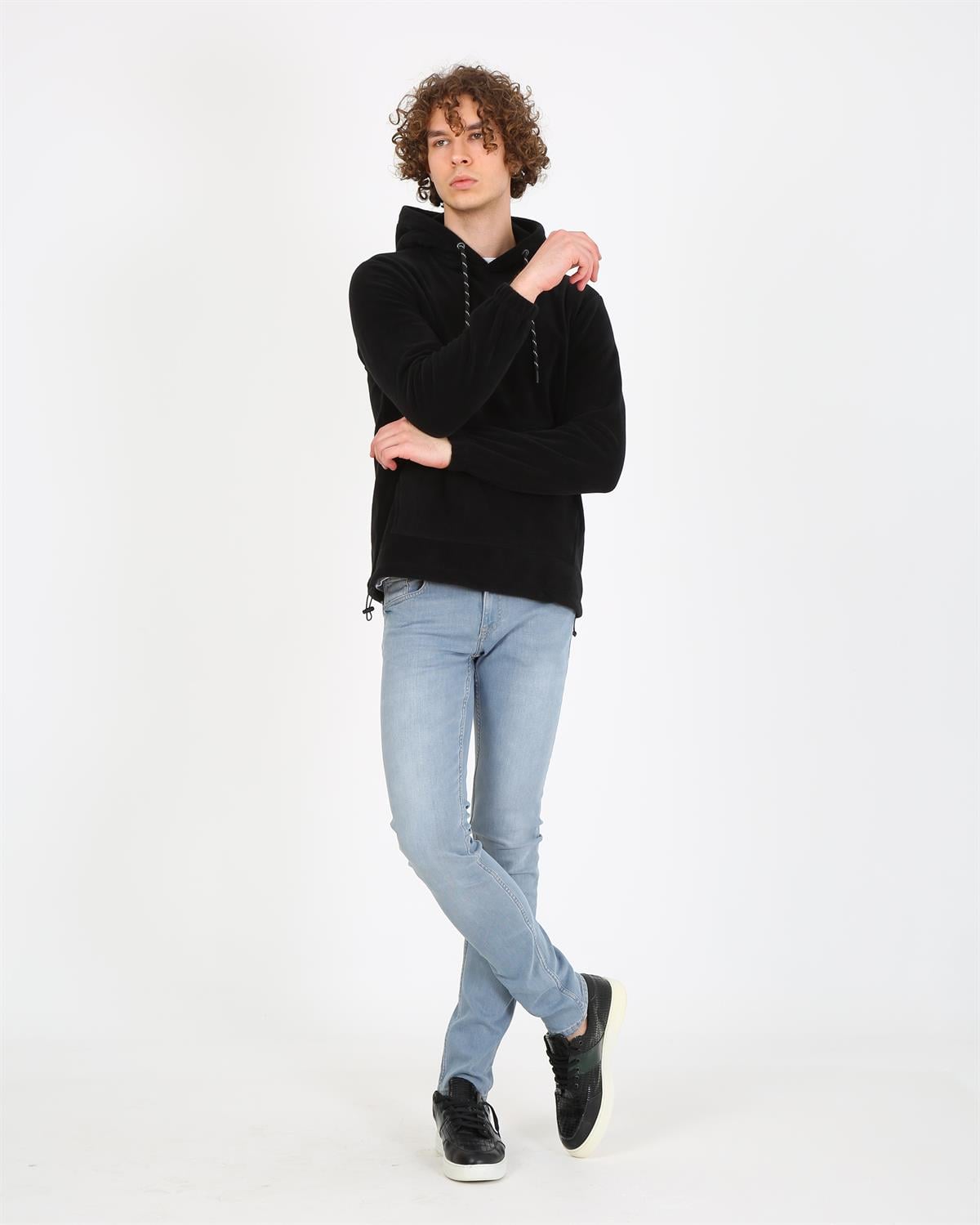 Erkek Regular Fit Sweatshirt Esw polar 1904 SIYAHErkek Regular Fit Sweatshirt Esw polar 1904 SIYAH