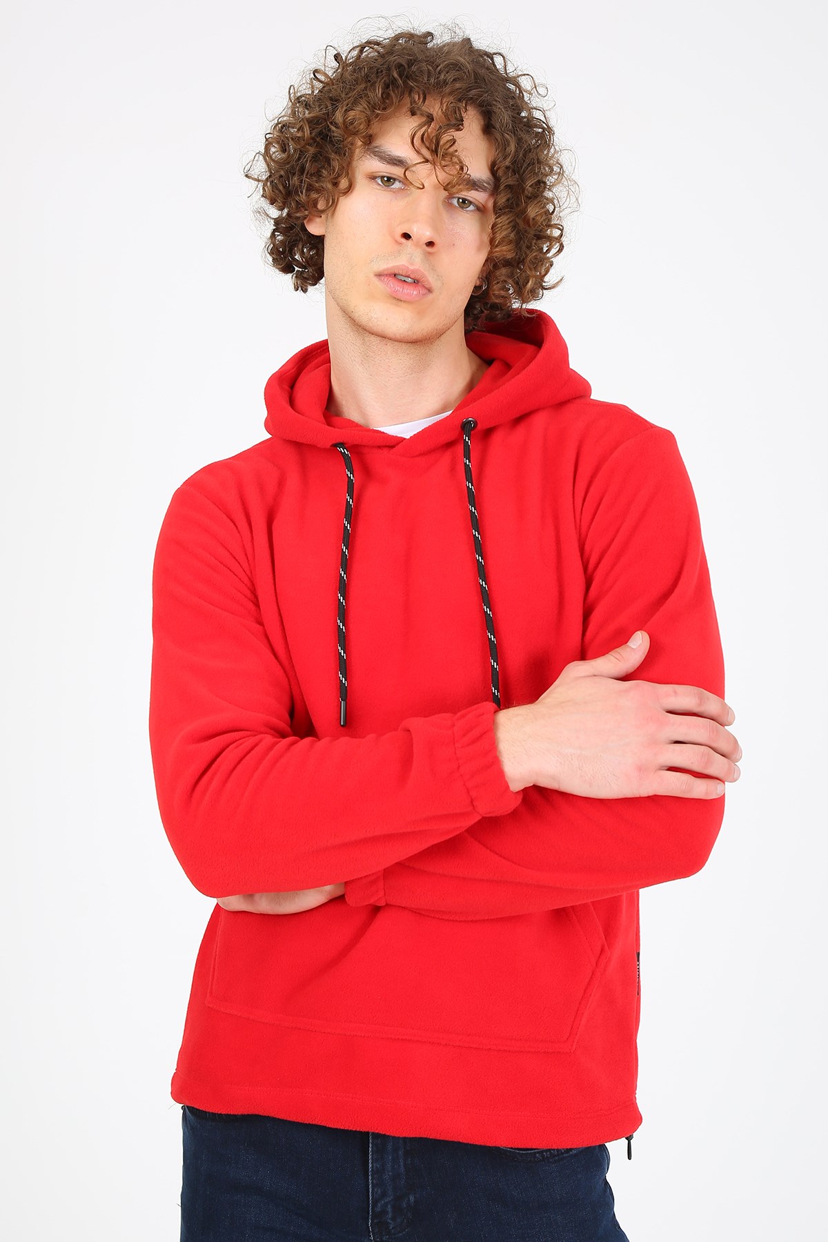 Erkek Regular Fit Sweatshirt Esw polar 1904 KIRMIZIErkek Regular Fit Sweatshirt Esw polar 1904 KIRMIZI