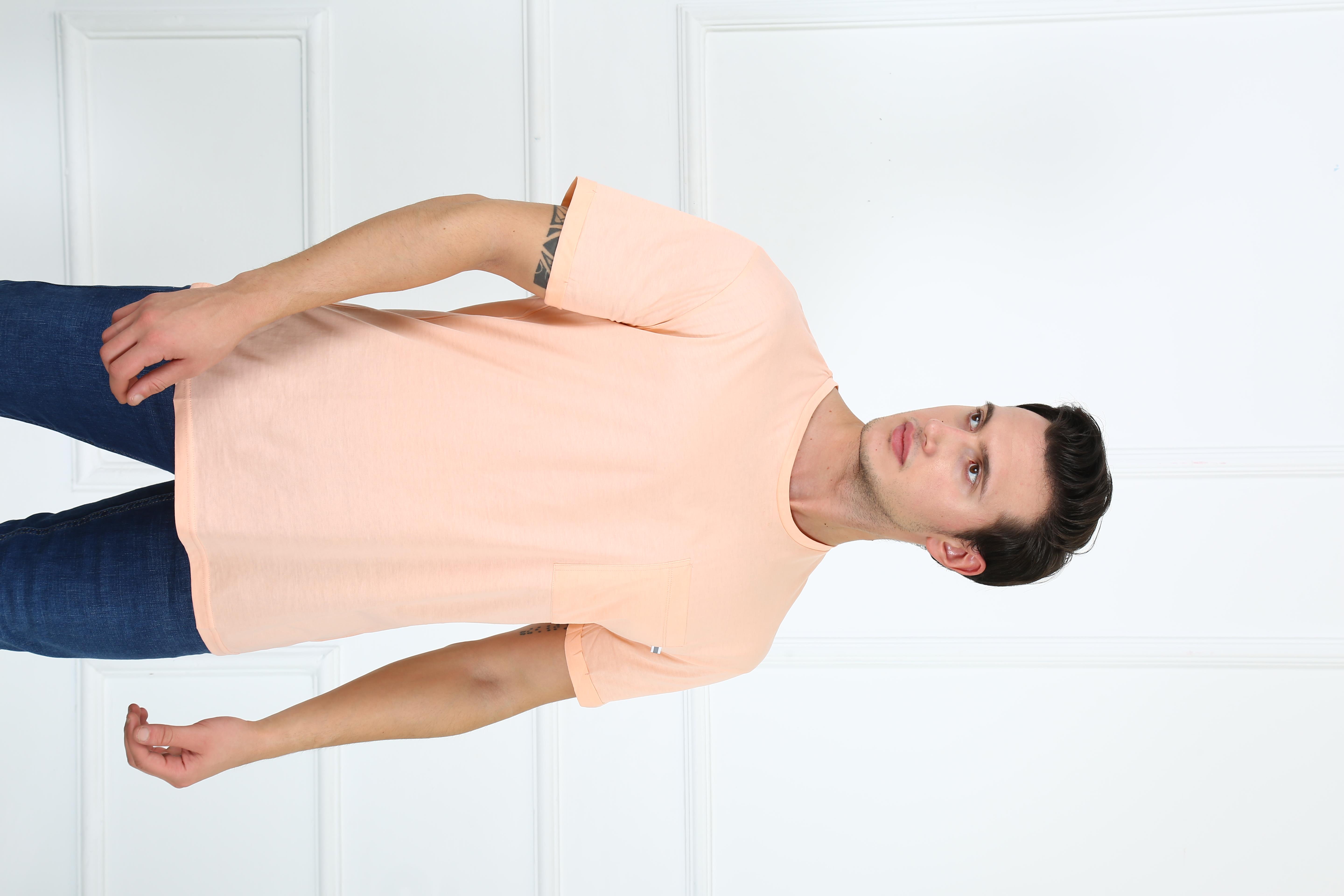 Erkek Relaxed  Bisiklet Yaka Tshirt Ets 2037 SOMONErkek Relaxed  Bisiklet Yaka Tshirt Ets 2037 SOMON