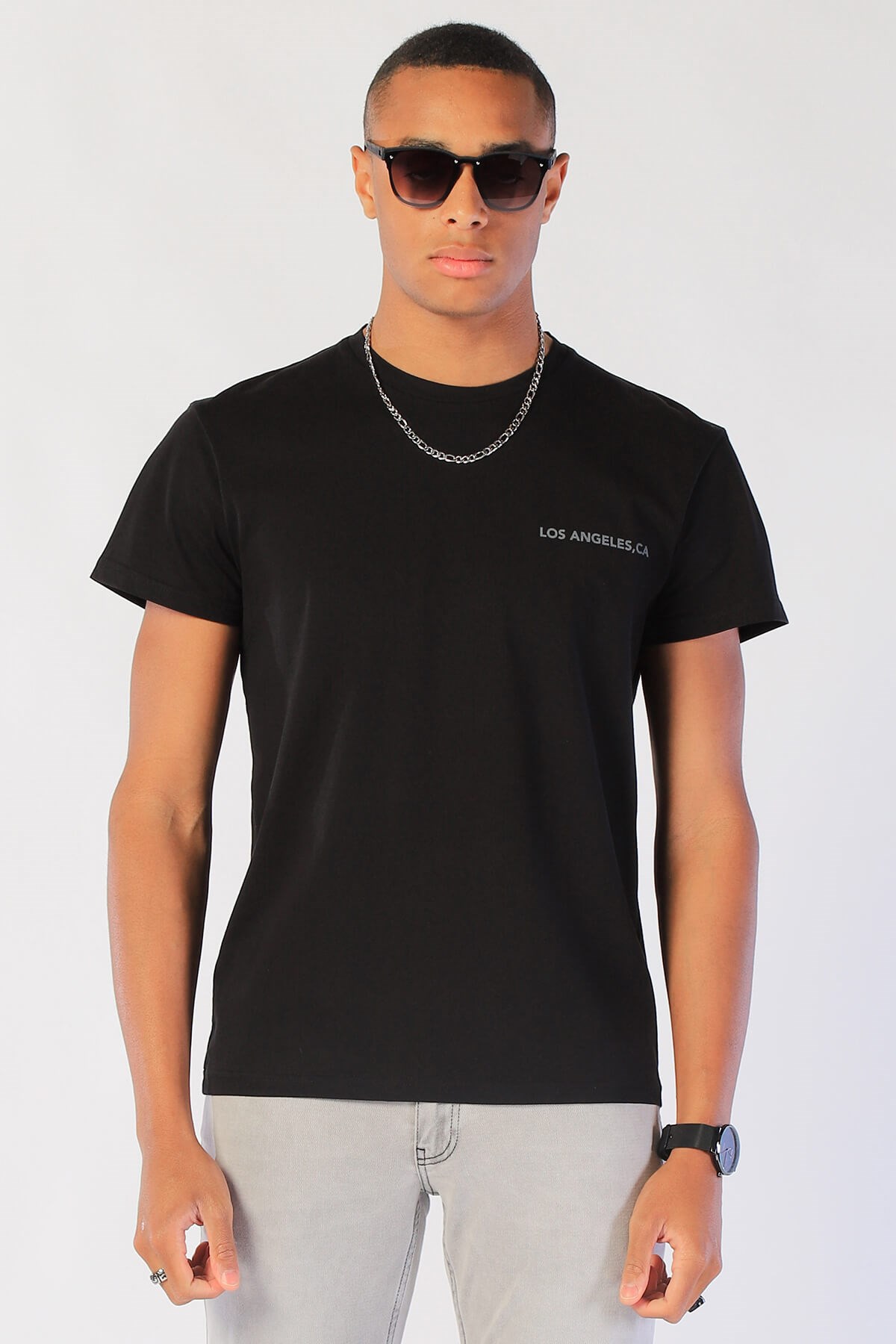 Erkek Relaxed   Tshirt Ets 2029 SIYAHErkek Relaxed   Tshirt Ets 2029 SIYAH