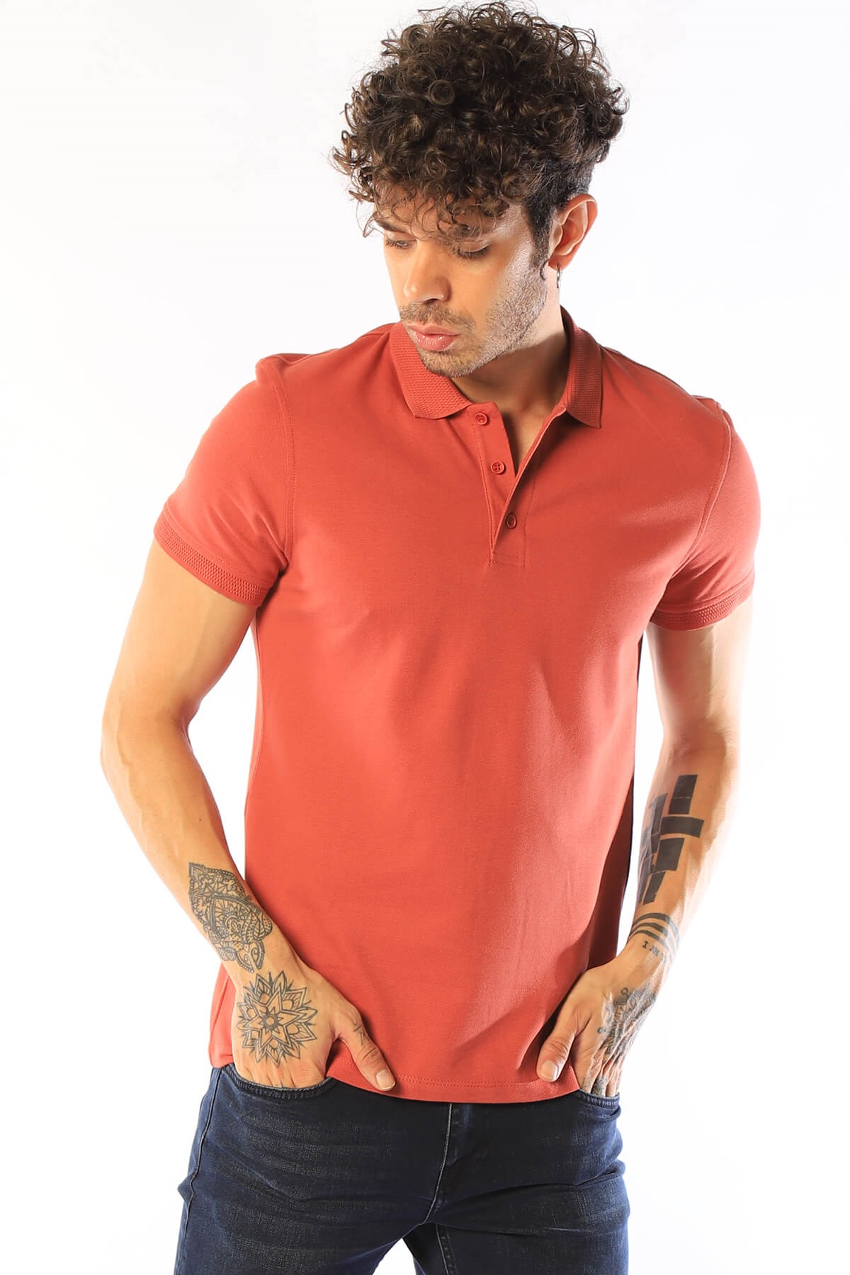 ERKEK SLIM FIT ETS 1821 (T) KİREMİTERKEK SLIM FIT ETS 1821 (T) KİREMİT