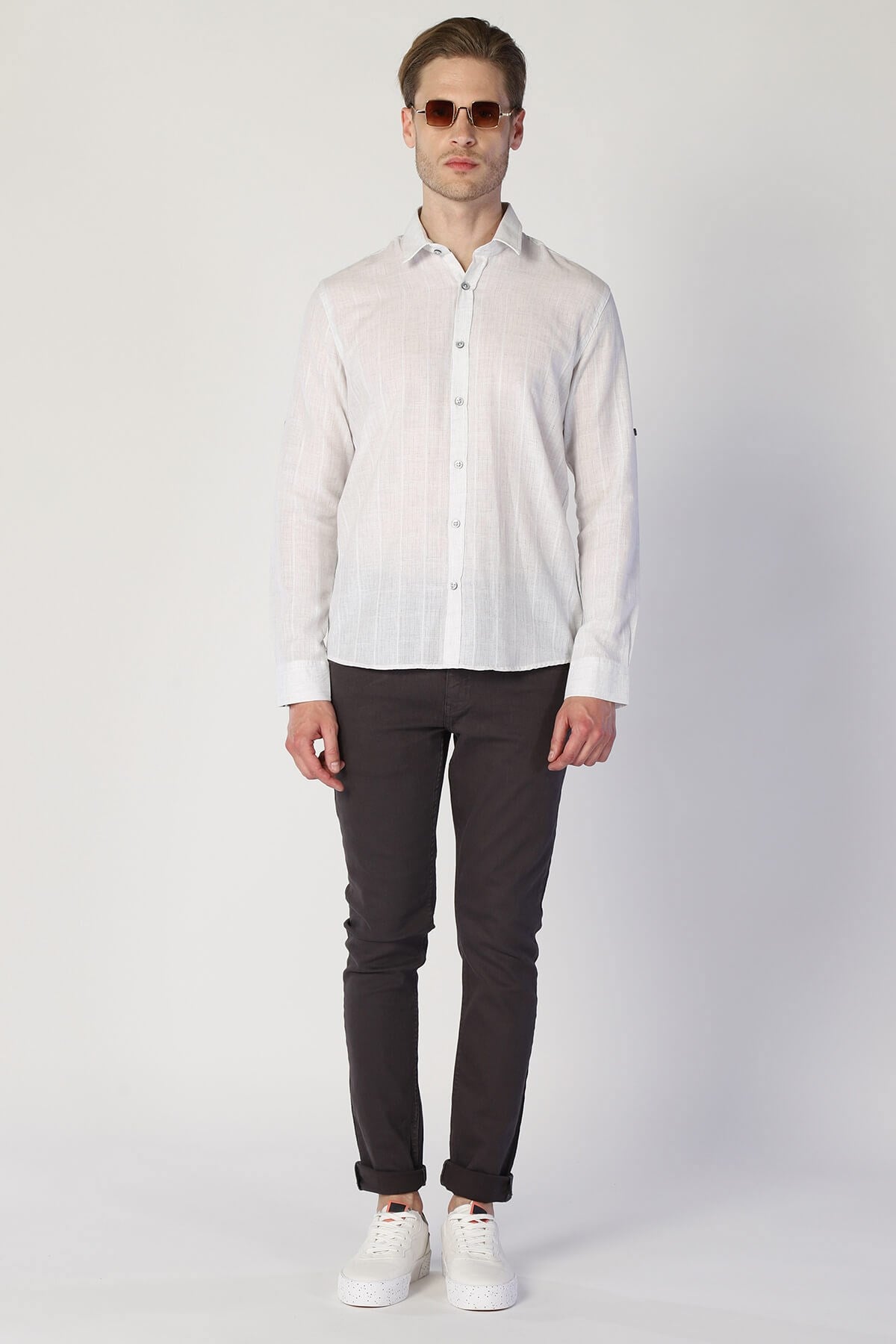 Erkek Slim Fit  Normal Bel Pantolon Gabon 540 gab GRIErkek Slim Fit  Normal Bel Pantolon Gabon 540 gab GRI