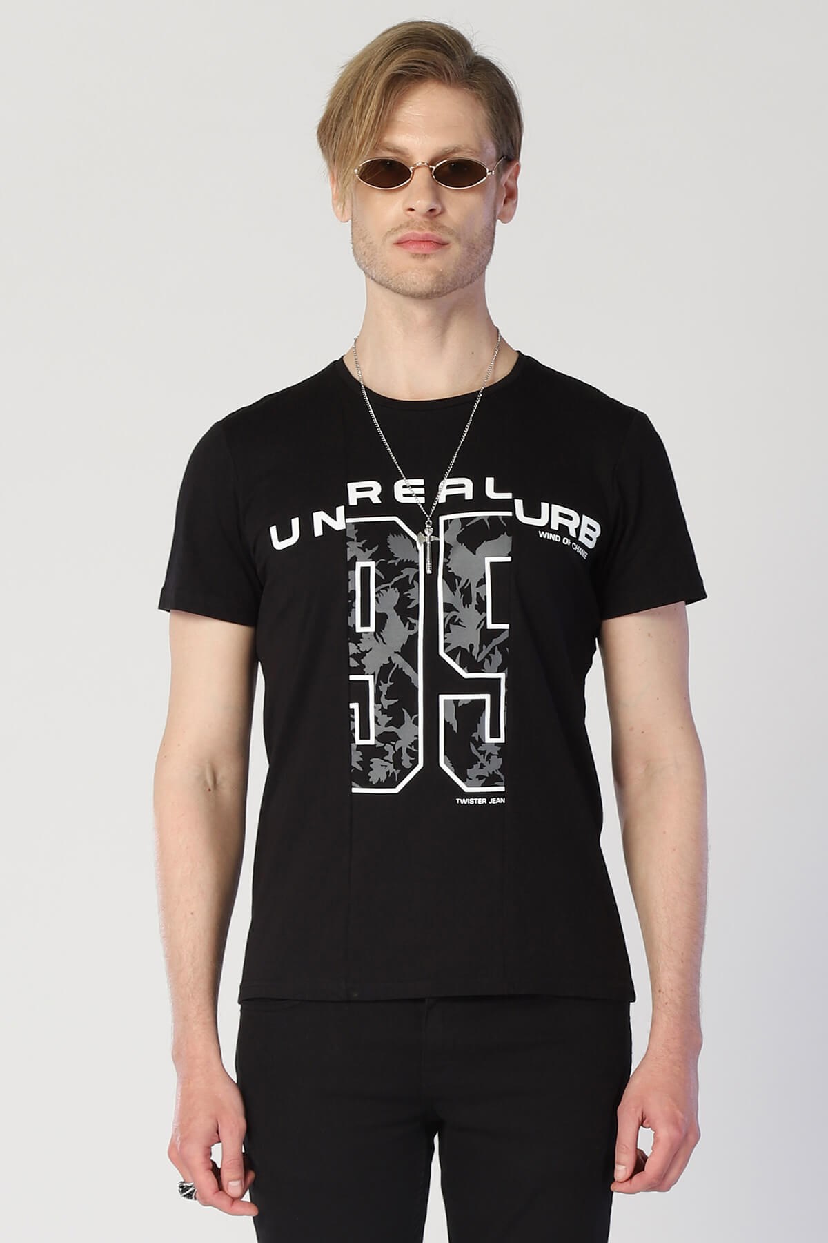 Erkek Slim Fit   Tshirt Ets 2034 SIYAHErkek Slim Fit   Tshirt Ets 2034 SIYAH