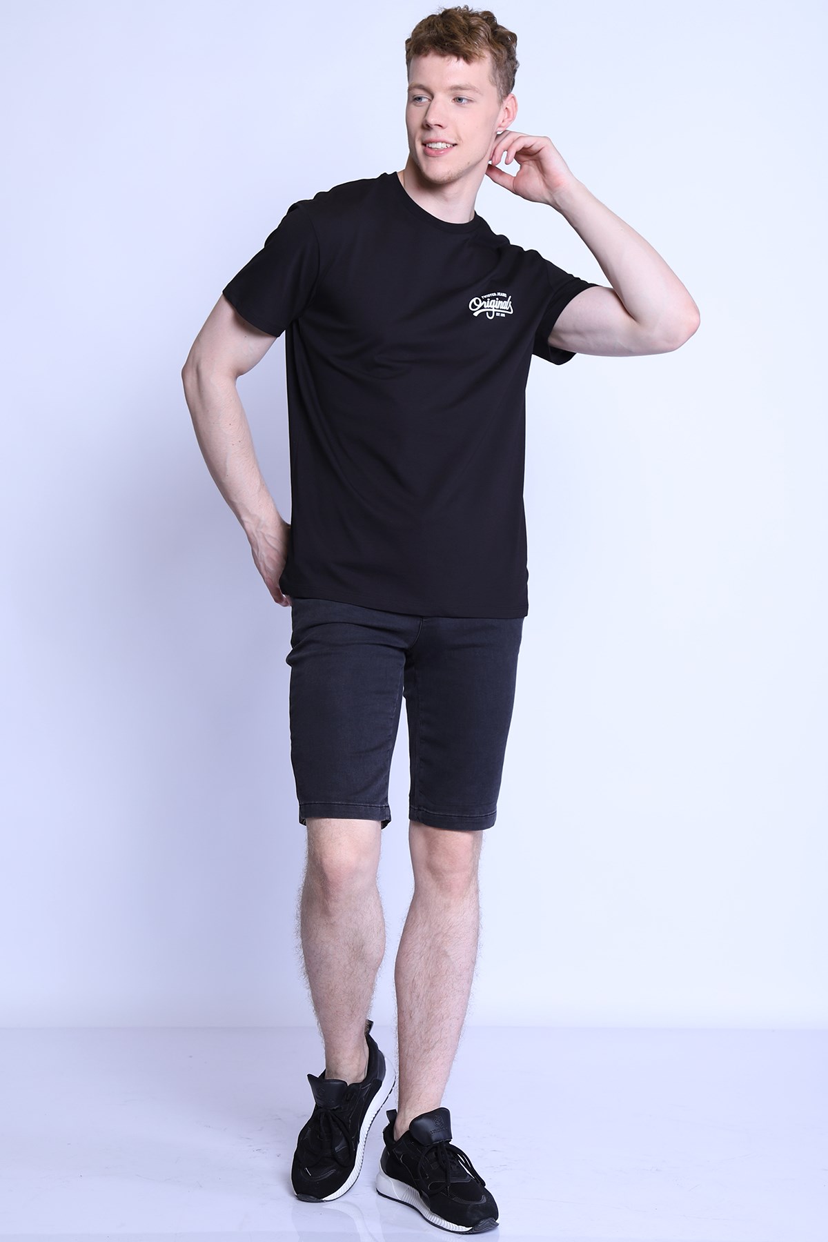 Erkek  Sort Es roy jogger 7078-02 BlackErkek  Sort Es roy jogger 7078-02 Black