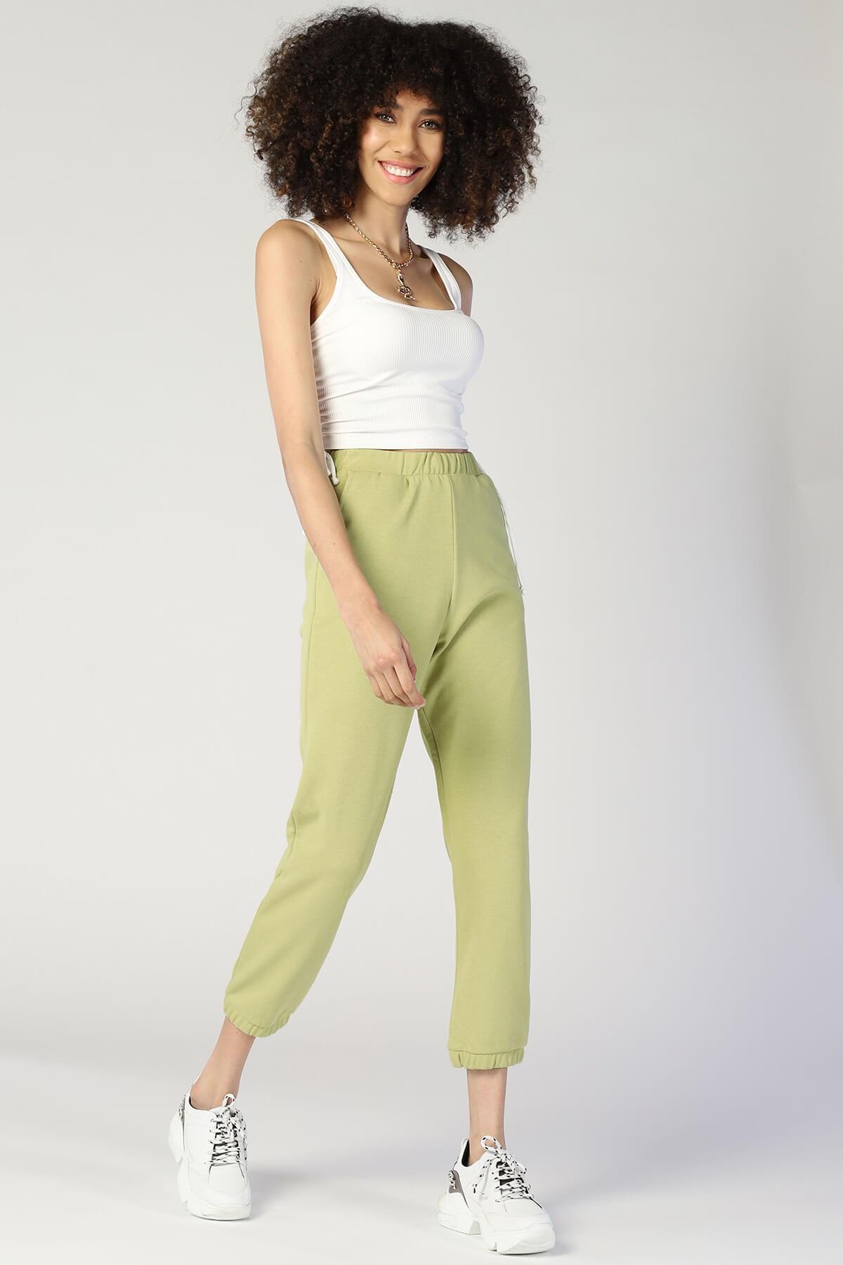 Kadın  Eşofman Bsf 8002 LIGHT GREENKadın  Eşofman Bsf 8002 LIGHT GREEN