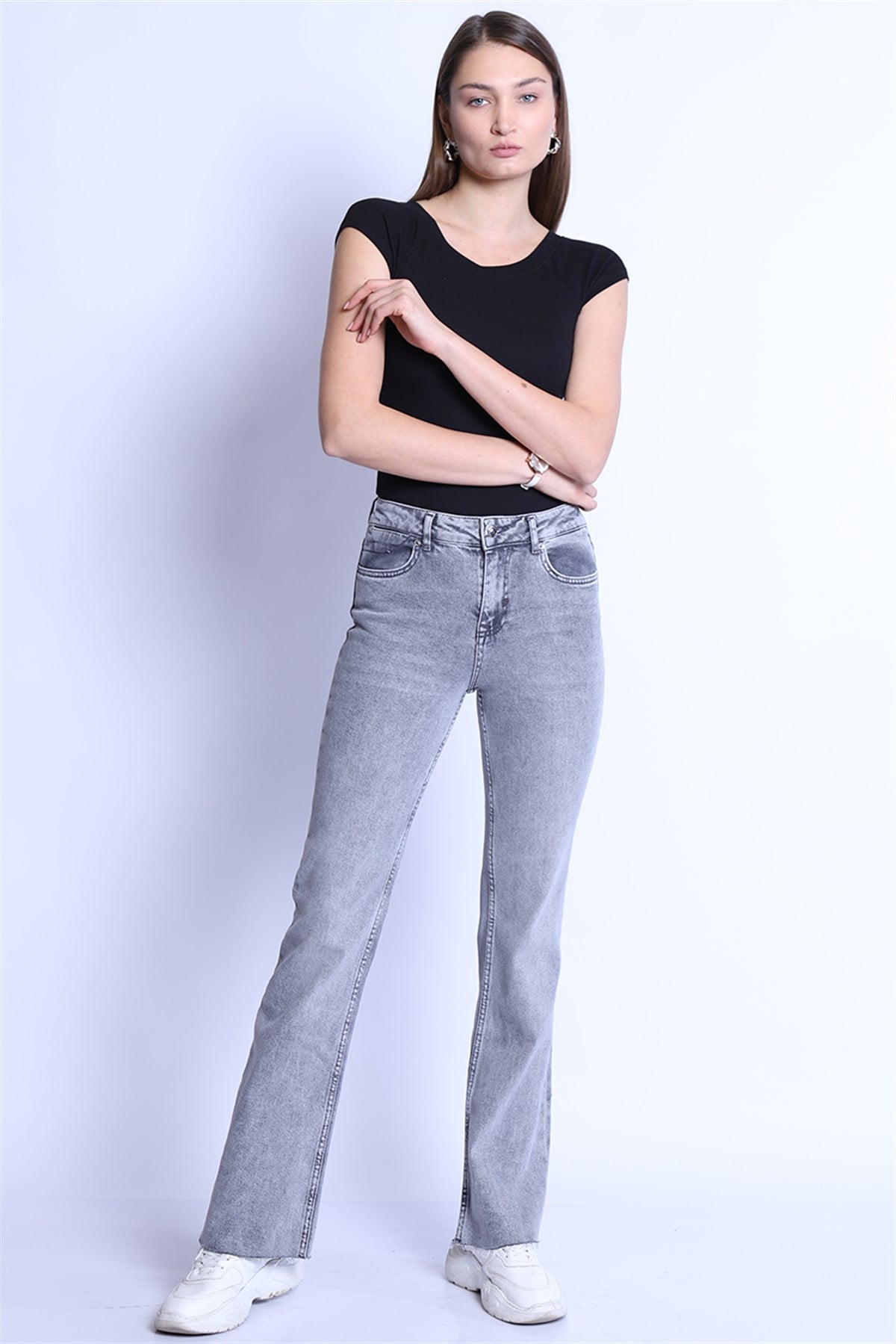 Kadın Pantolon Bp 9402-03 GreyKadın Pantolon Bp 9402-03 Grey
