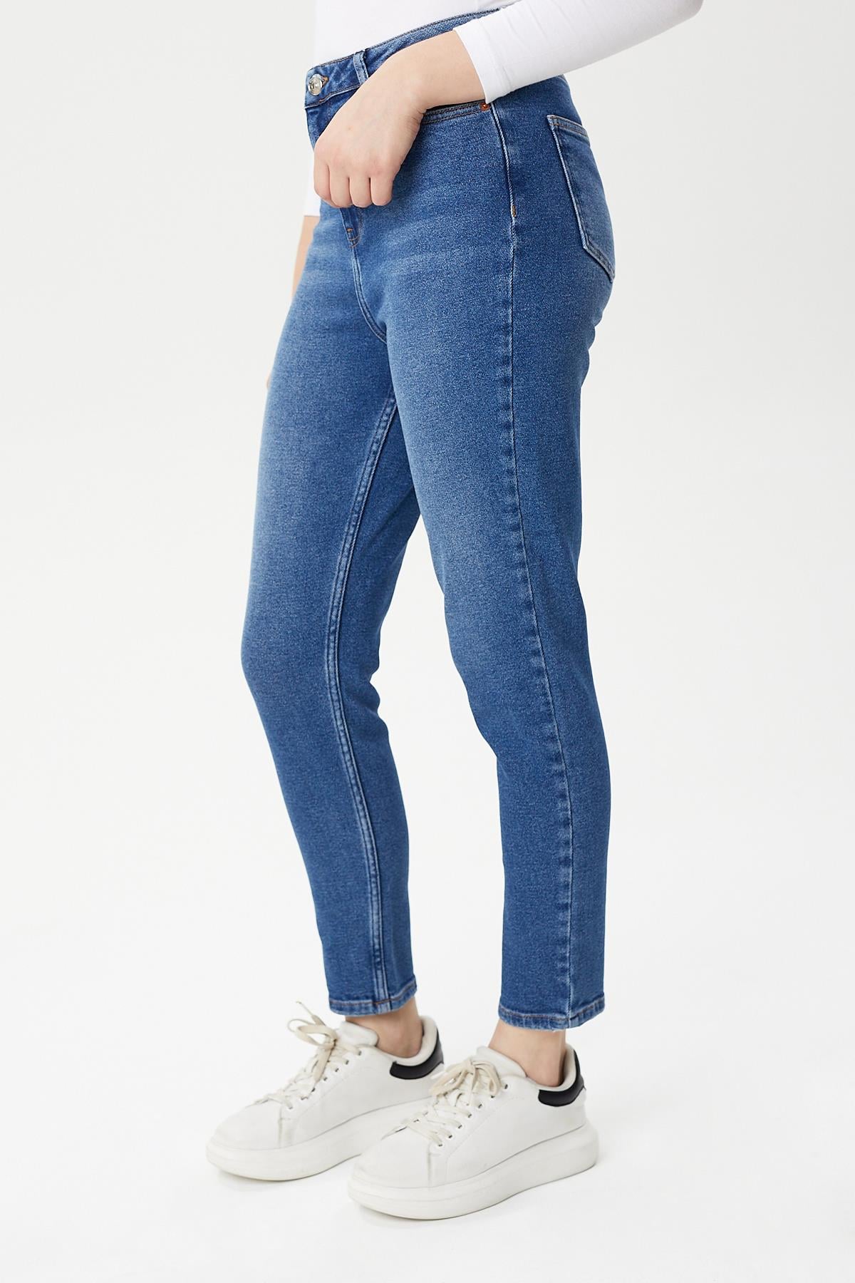 Kadın    Pantolon Mila 9444-05 Middle BlueKadın    Pantolon Mila 9444-05 Middle Blue