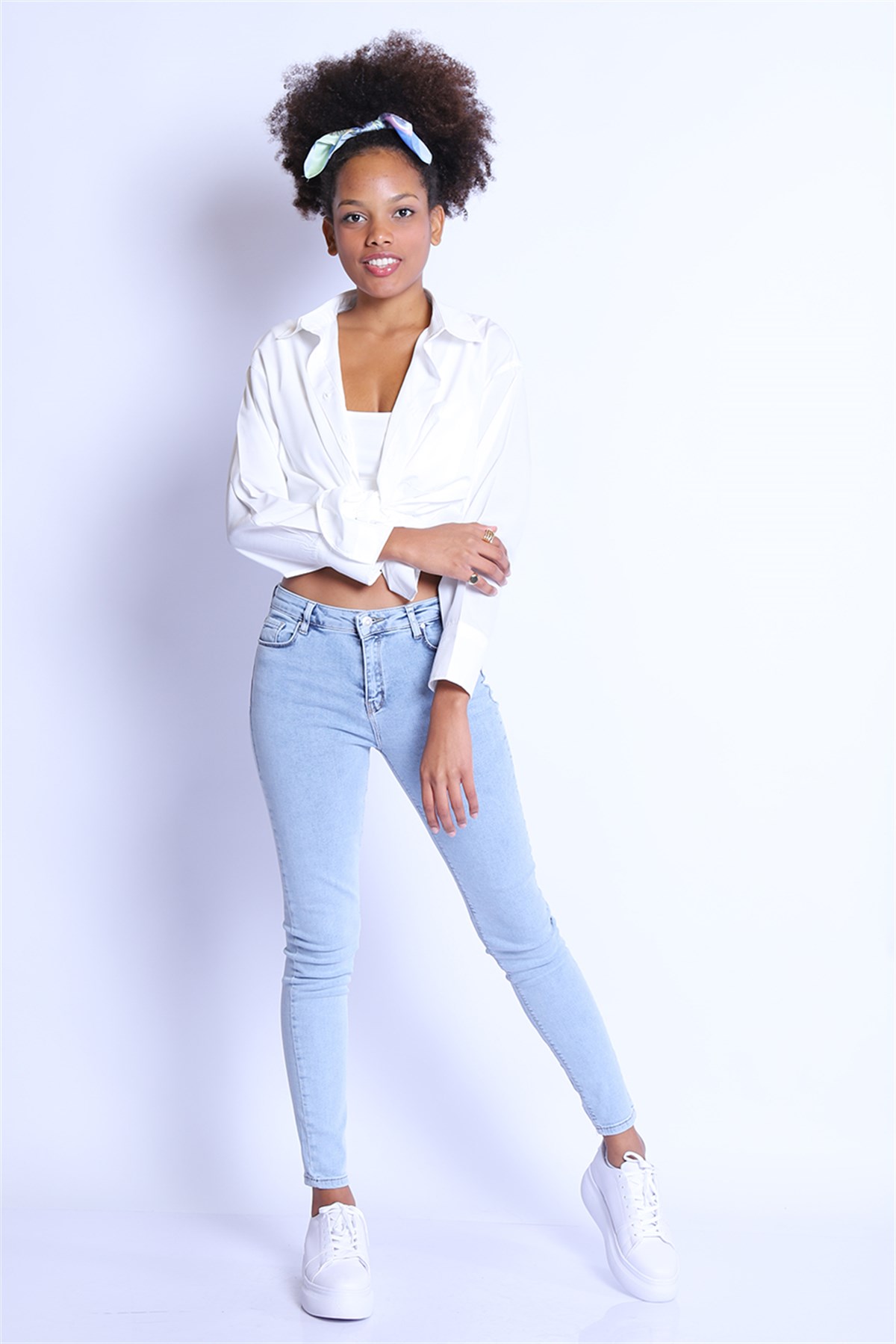 Kadın    Pantolon Mindy 9205-51 Light BlueKadın    Pantolon Mindy 9205-51 Light Blue
