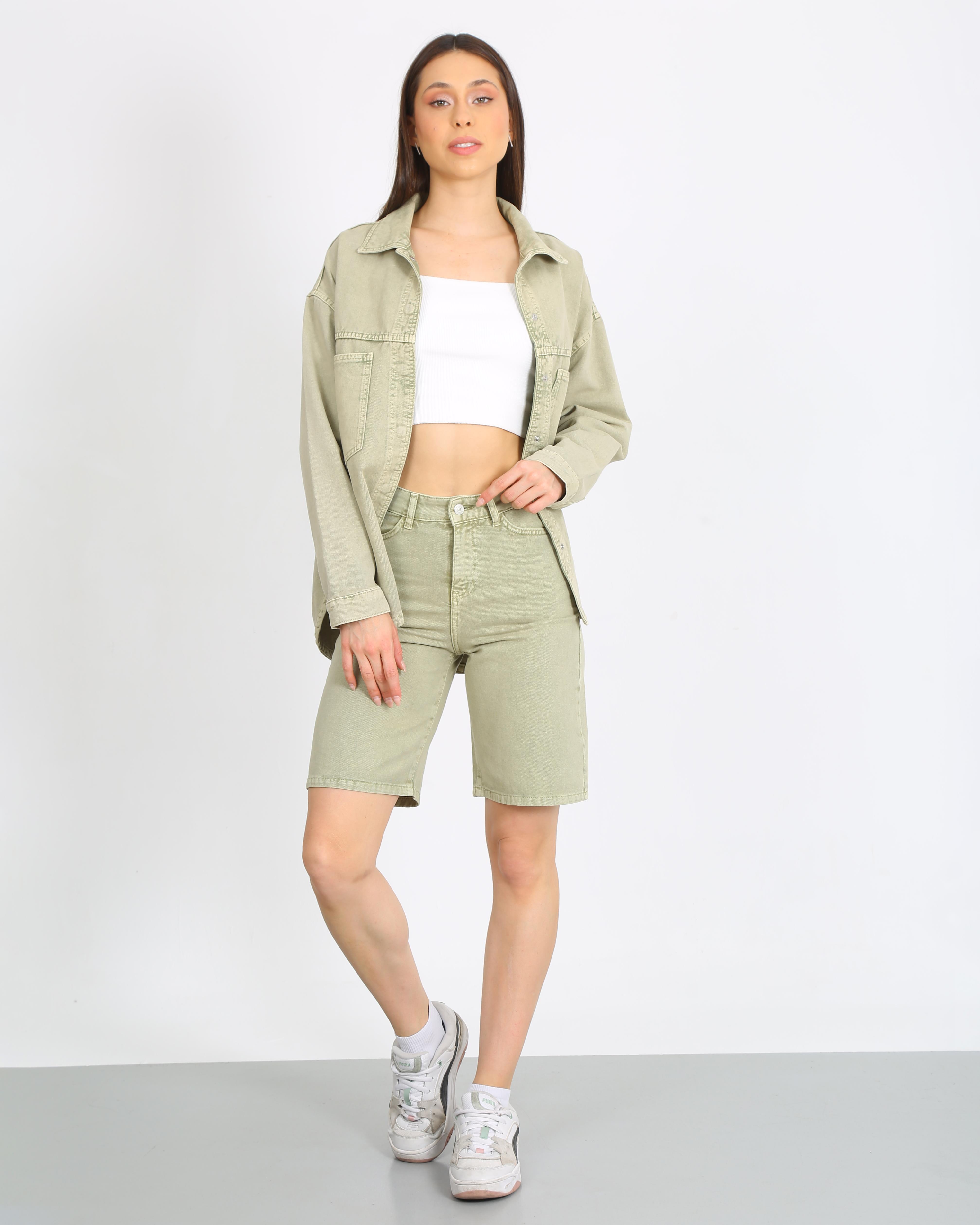 Kadın  Sort Bs 3047 OLIVEKadın  Sort Bs 3047 OLIVE