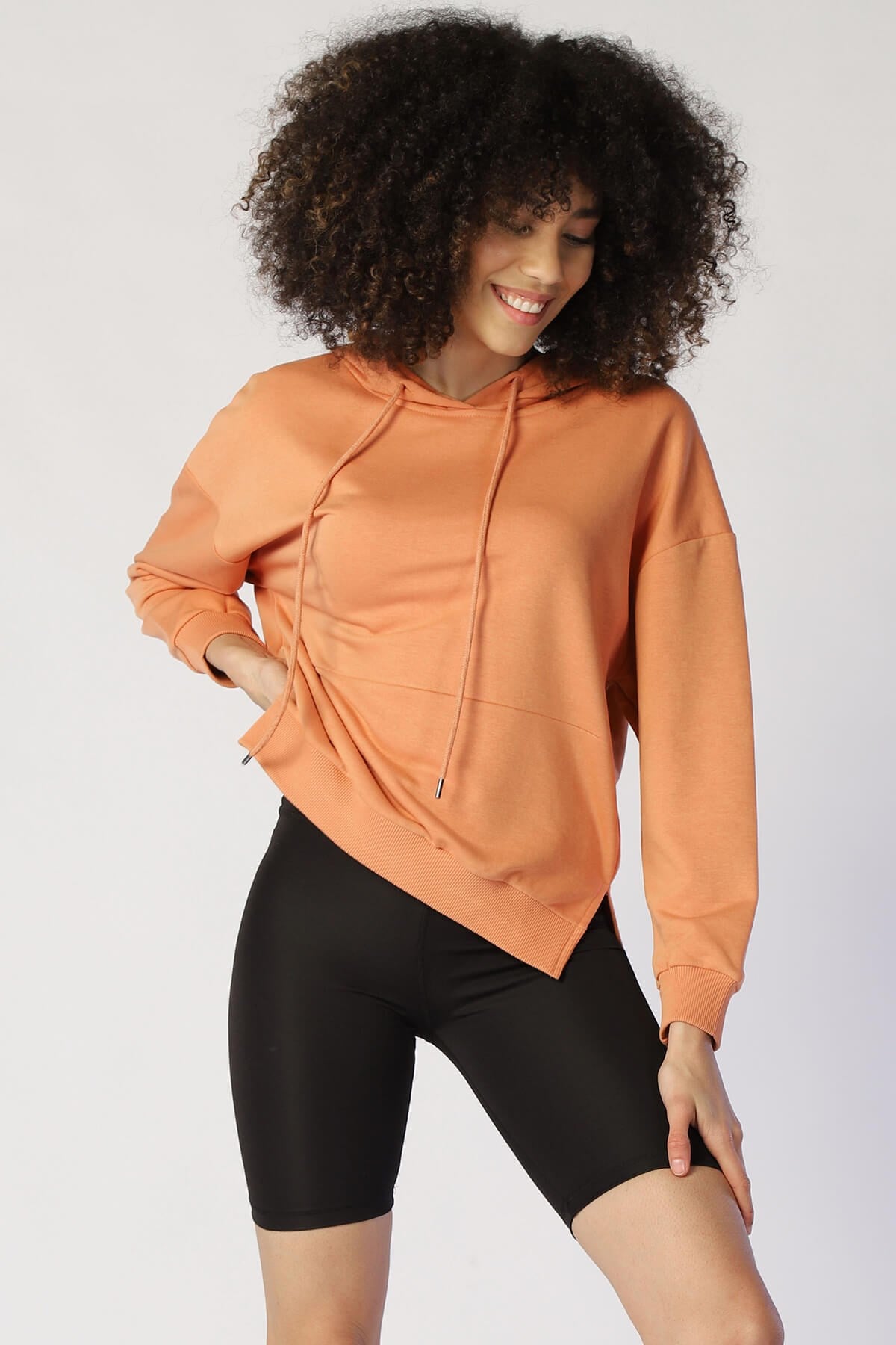 Kadın  Sweatshirt Bsw 1000 ŞEFTALİKadın  Sweatshirt Bsw 1000 ŞEFTALİ