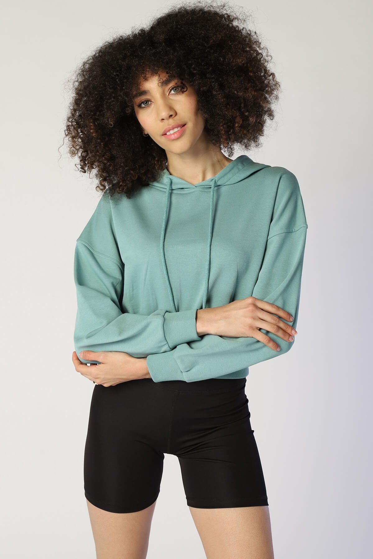 Kadın  Sweatshirt Bsw 1001 MINTKadın  Sweatshirt Bsw 1001 MINT