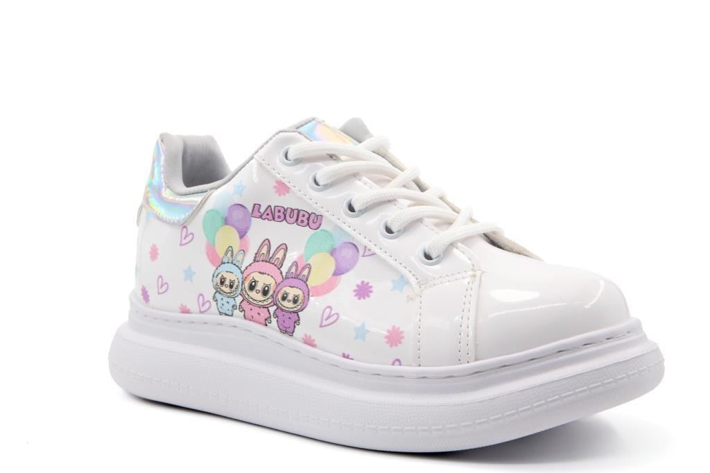 Bücür Ortopedi 850 labubu Beyaz Çocuk Sneakers