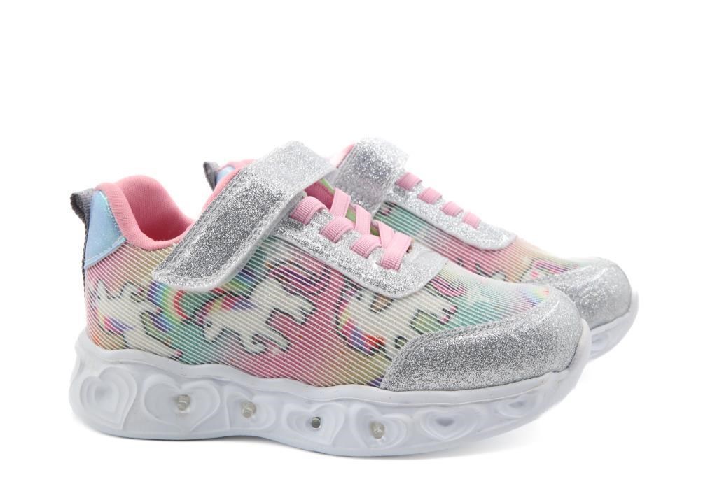 Bücür Ortopedi s2619 Gümüş Çocuk Sneakers