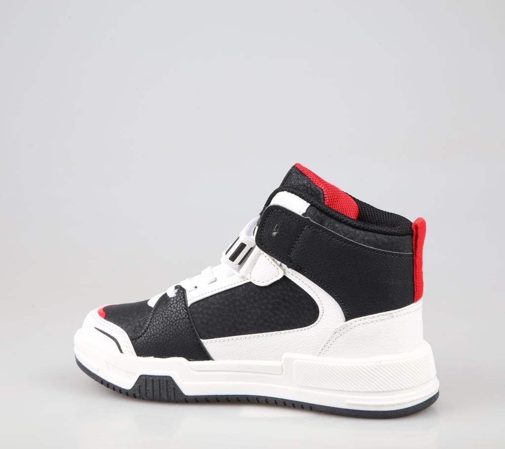 Cool King Siyah-Kırmızı Çocuk Sneakers