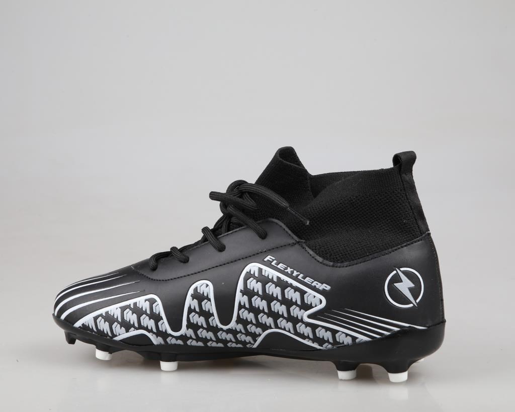 Cool Pele Çoraplı Krampon Siyah Çocuk Halı Saha Ayakkabısı