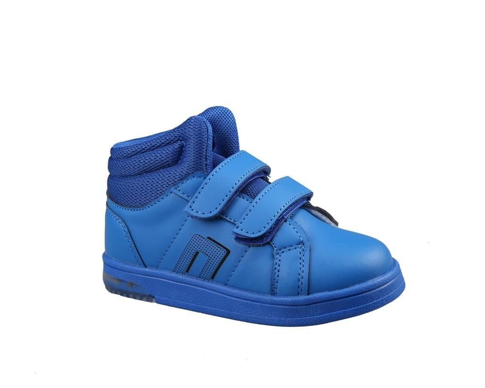 Cool Pepe Boğazlı Saks Mavi Çocuk Sneakers