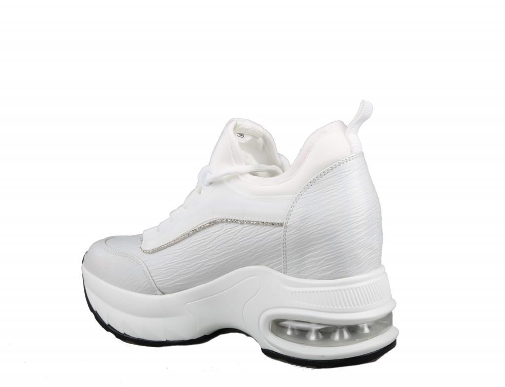 GUJA 24k300-2 Dolgu Topuk Beyaz Kadın Sneakers