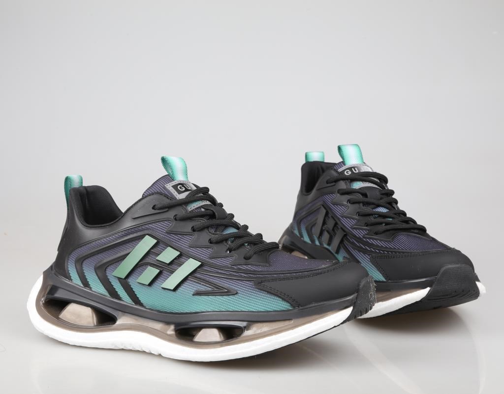 GUJA 24y503 Yeşil Erkek Sneakers