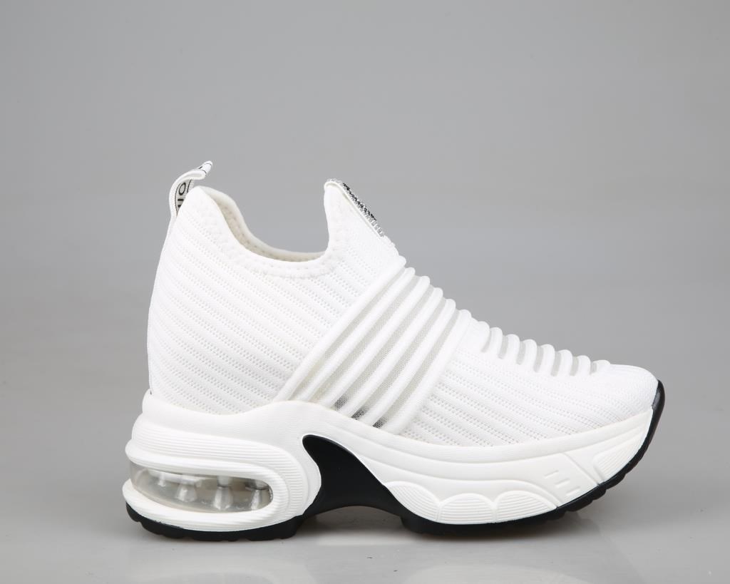 GUJA 25y300-8 Dolgu Topuk Beyaz Kadın Sneakers