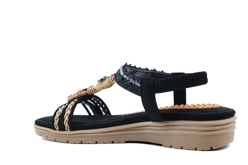 GUJA 26y120-4 Siyah Kadın Sandalet