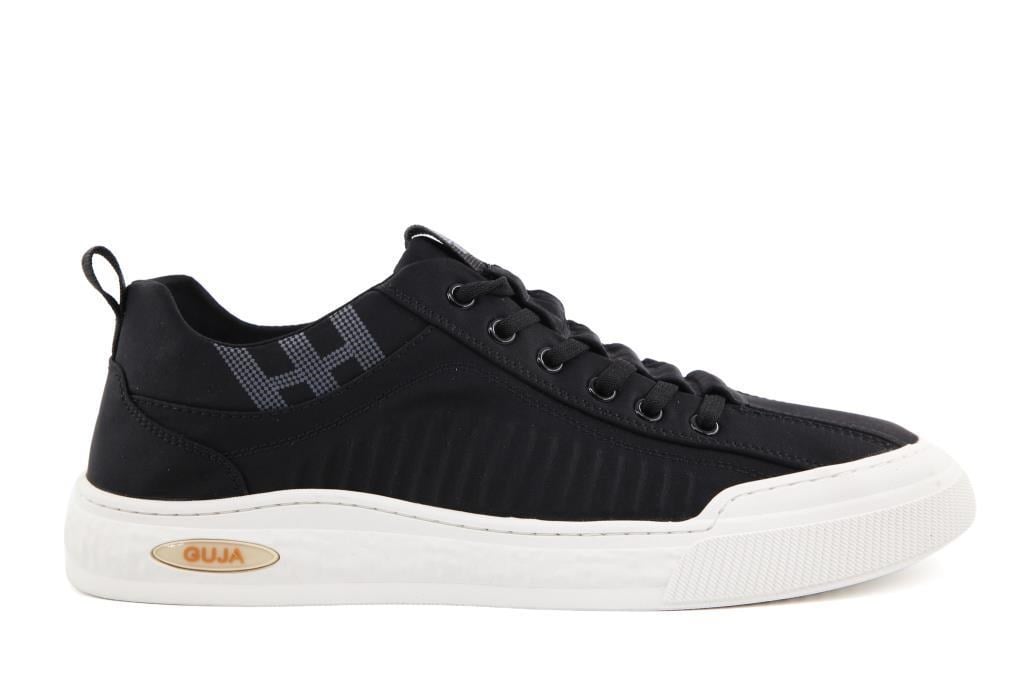 GUJA 26y510-12 Siyah-Beyaz Erkek Sneakers