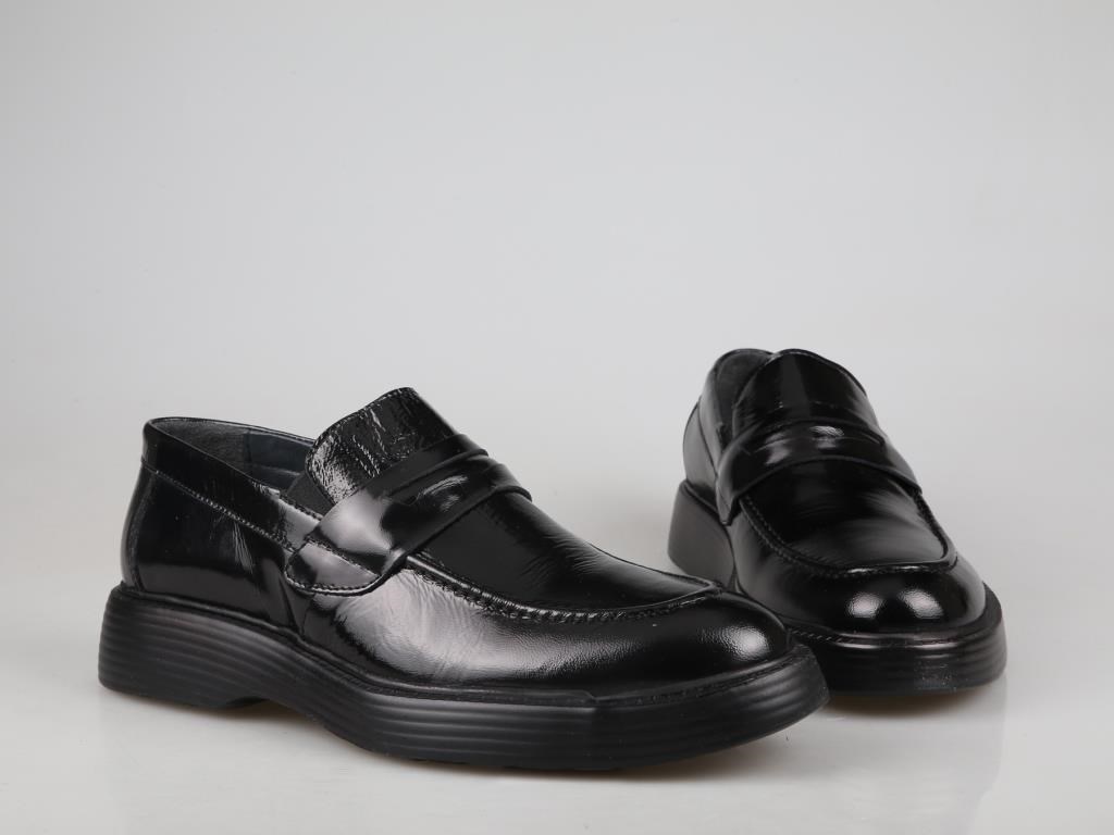 King West 24052 Siyah Rugan Erkek Günlük Ayakkabı