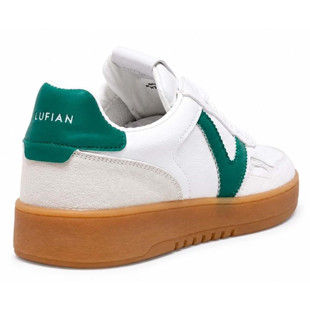 Lufian Elsa Beyaz Yeşil Unisex Sneakers
