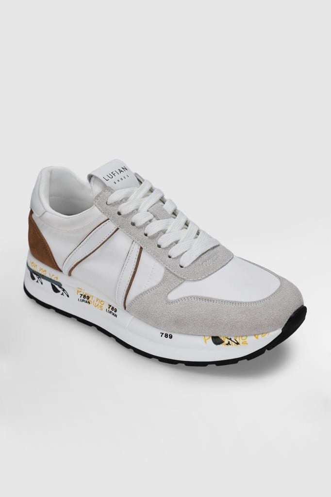 Lufian Rex Beyaz Erkek Sneakers