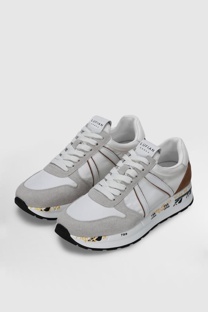 Lufian Rex Beyaz Erkek Sneakers