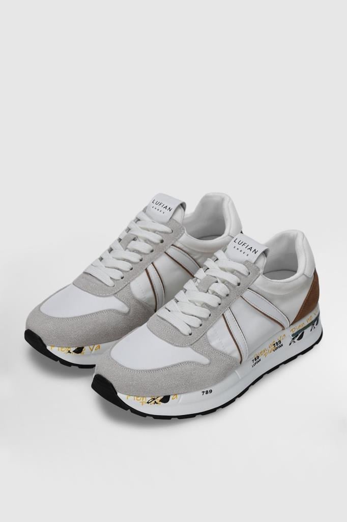 Lufian Rex Beyaz Erkek Sneakers