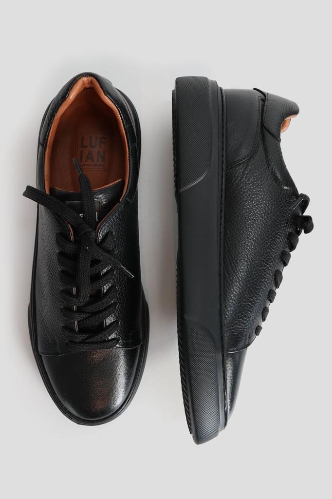 Lufian Tommy. Siyah Erkek Sneakers