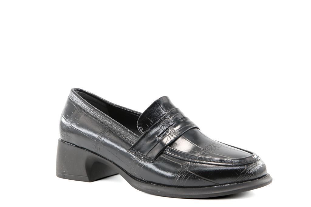 Miss Park Moda 161 k1066 Loafer Siyah Kadın Günlük Ayakkabı